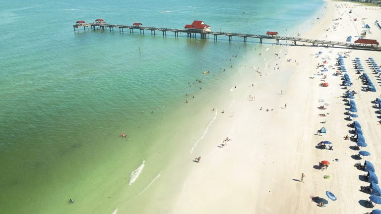 Clearwater, praia número 1