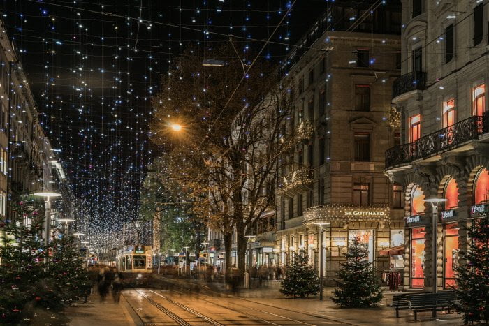 Natal na Suíça