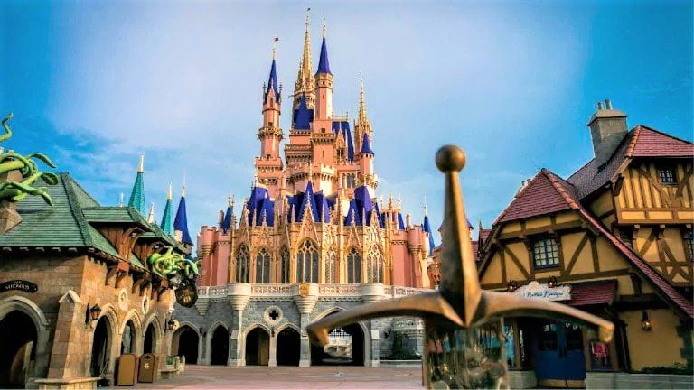 Castelo da Cinderela no Magic Kingdom