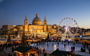 A magia do Natal em Malta